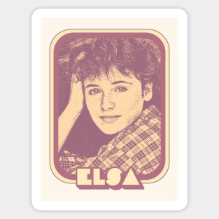 Elsa Lunghini / 80s Retro Francophile Pop Star Fan Sticker